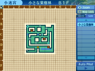 地図：小さな果樹園