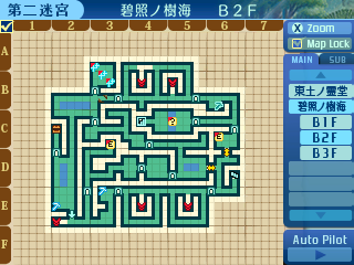 地図：B2F