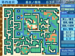 地図：B3F