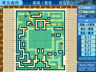 地図：B5F