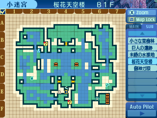 地図：桜花天空楼