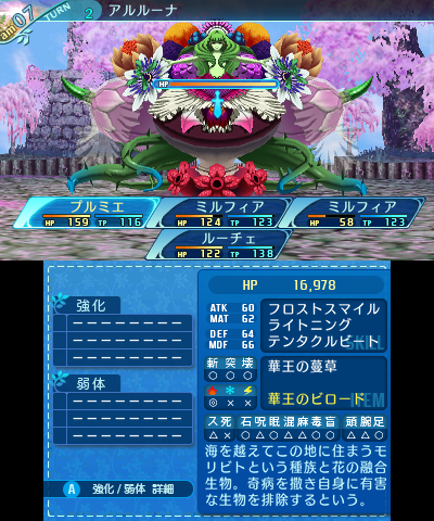 ボス：アルルーナ